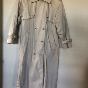 Women’s Longline Trench Coat by Gitano in Tan